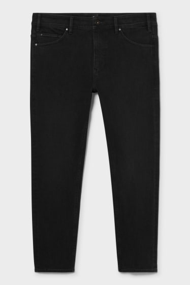 Herren - Slim Jeans - Flex - schwarz