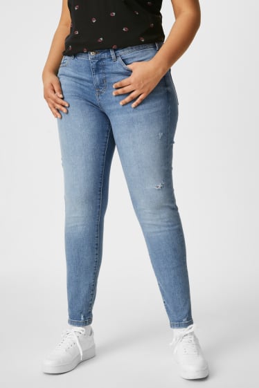 Dames - CLOCKHOUSE - skinny jeans - jeanslichtblauw