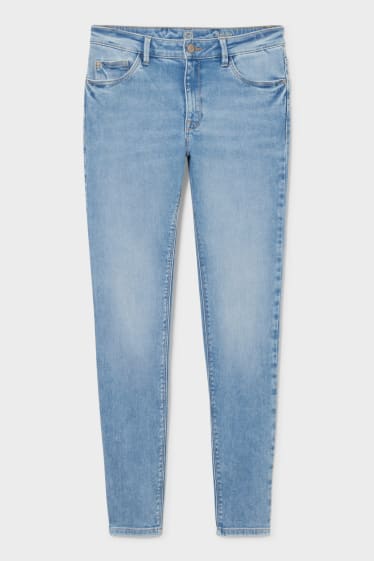 Damen - Skinny Jeans - Shaping Jeans - jeans-hellblau