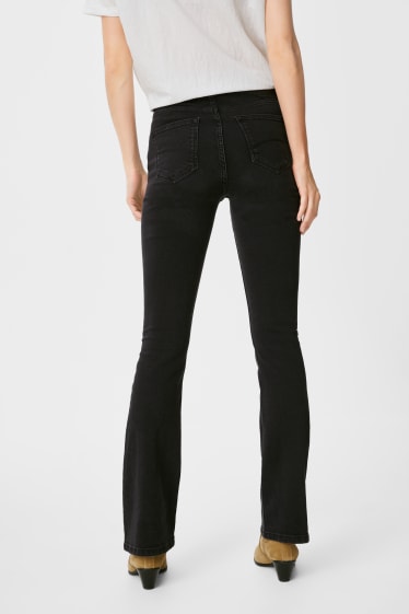 Women - Flare jeans - black