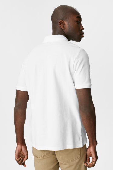 Men - Polo Shirt - white