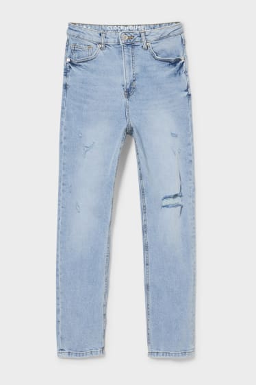 Teens & young adults - CLOCKHOUSE - straight jeans - light blue
