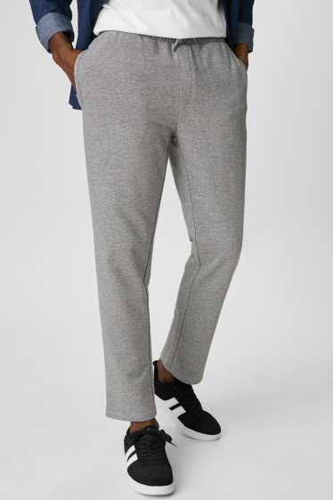 Men - Joggers - gray-melange