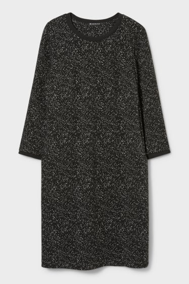 Donna - Vestito - nero / grigio