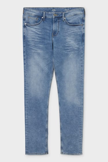 Men - Slim jeans - jog denim - LYCRA® - blue denim
