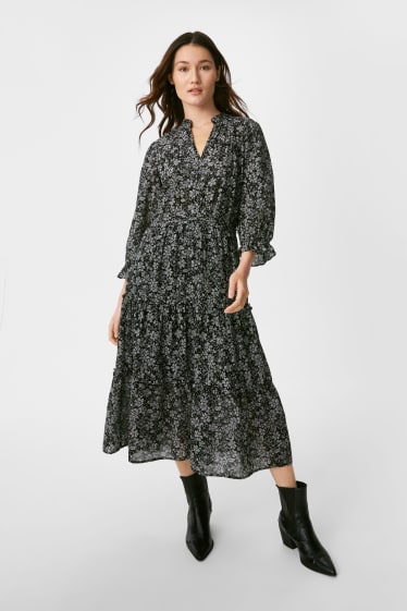 Femmes - Robe Fit & Fare - coton bio - noir