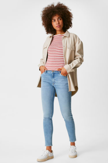 Women - Skinny jeans - shaping jeans - denim-light blue