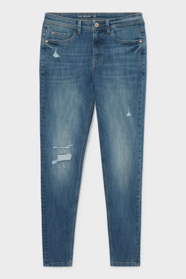 Damen - Skinny Jeans - jeans-blau