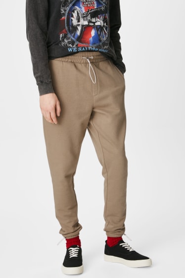 Men - CLOCKHOUSE - joggers - taupe