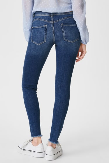 Dámské - CLOCKHOUSE - skinny jeans - tvarující džíny - džíny - modré