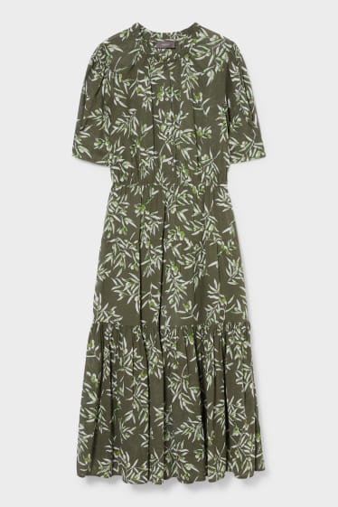 Women - Fit & Flare Dress - green