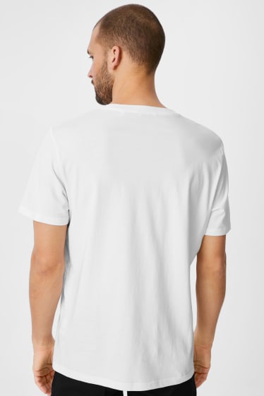 Hombre - Pack de 3 - camiseta - negro / blanco