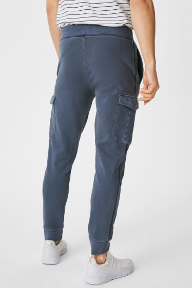 Hommes - Pantalon de jogging - bleu foncé