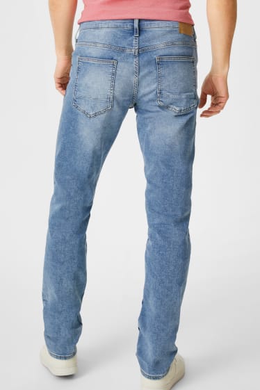 Men - Slim jeans - jog denim - LYCRA® - blue denim