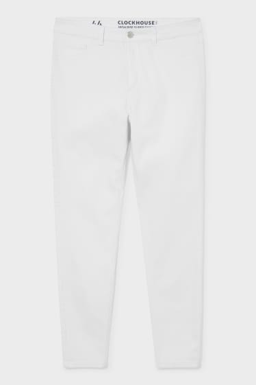 Dámské - CLOCKHOUSE - super skinny jeans - bílá