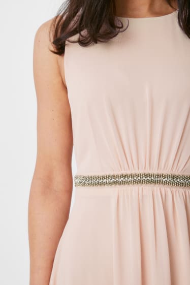 Women - Fit & flare dress - formal - pale pink