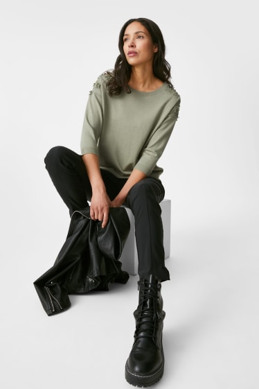 Women - Jumper - light green