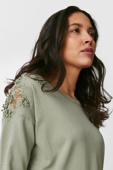 Women - Jumper - light green