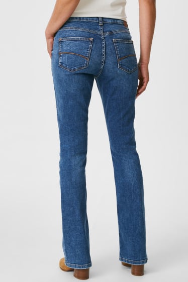 Damen - Flare Jeans - jeans-blau