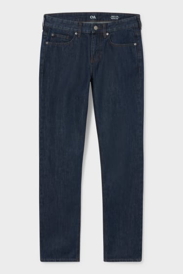 Herren - Regular Jeans - dunkeljeansblau