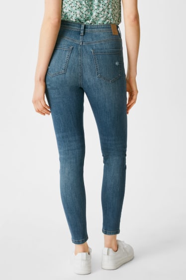 Mujer - Skinny Jeans - vaqueros - azul