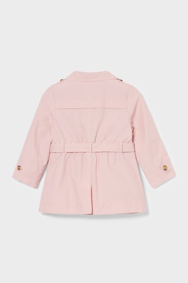 Kinder - Trenchcoat - rosa