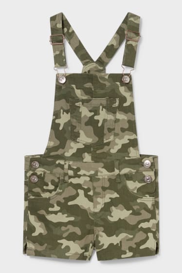 Enfants - Salopette-short - camouflage