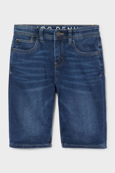 Children - Denim shorts - jog denim - denim-blue