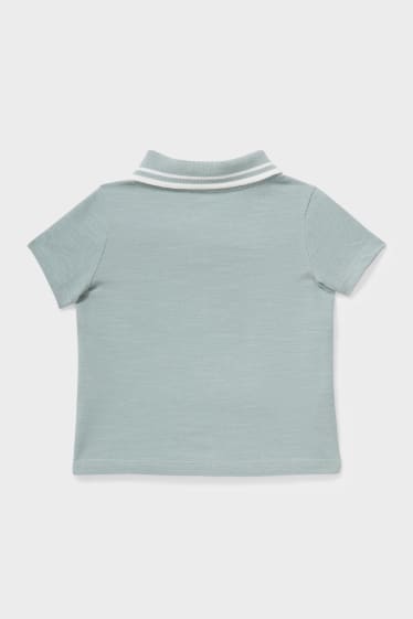 Babies - Baby Polo Shirt - green / turquoise