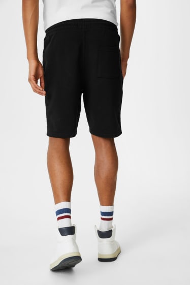 Hombre - CLOCKHOUSE - shorts de felpa - negro