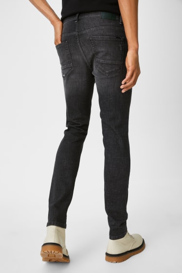 Heren - CLOCKHOUSE - skinny jeans - zwart