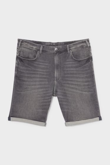 Hommes - Short en jean - Flex jog denim - jean gris