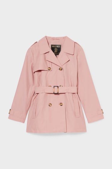 Kinderen - Trenchcoat - roze