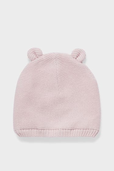 Babys - Baby-Mütze - rosa