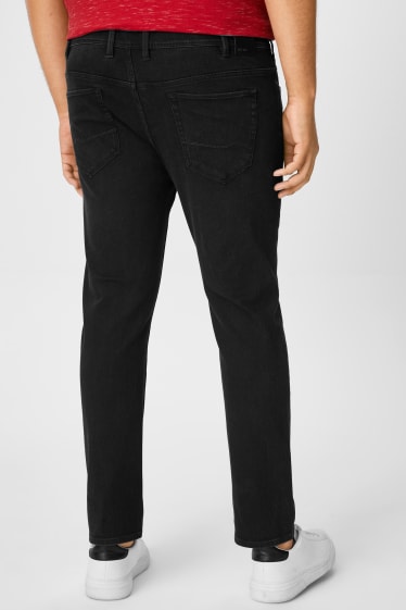 Men - Slim jeans - Flex - black