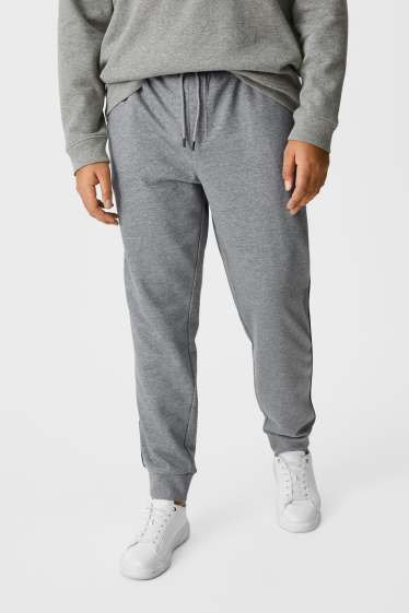 Men - Joggers - gray-melange