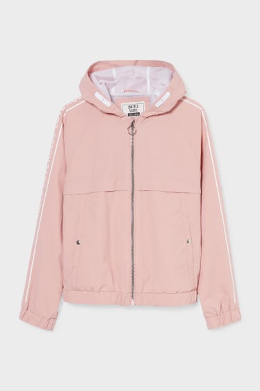 Children - Jacket With Hood - rose