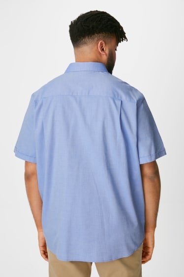 Men - Business Shirt - Regular Fit - Kent Collar - light blue