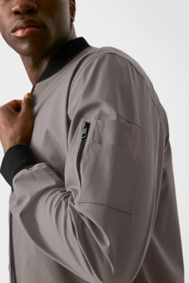 Men - Track jacket - graphite