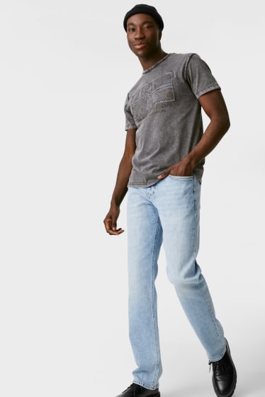 Herren - Regular Jeans - jeans-hellblau
