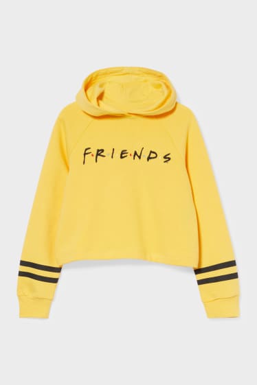 Dzieci - Friends - bluza z kapturem - żółty