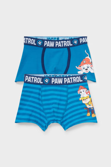 Kinderen - Set van 2 - Paw Patrol - boxershorts - gekleurd