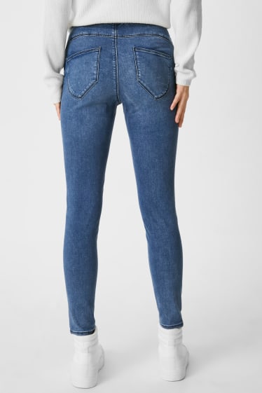 Dámské - Multipack 2 ks - jegging jeans - push-up efekt - džíny - modré