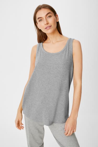 Women - Top - light gray-melange