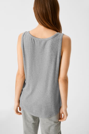 Women - Top - light gray-melange