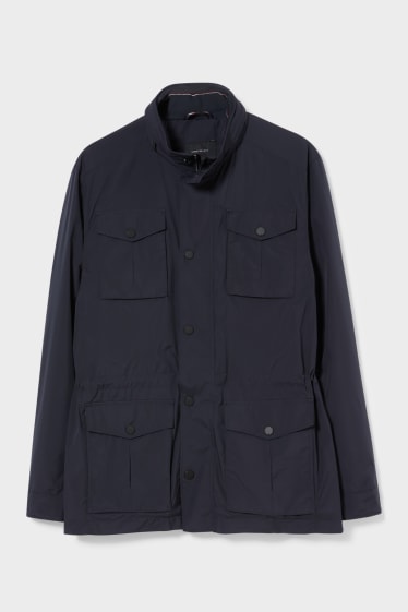 Men - Parka With Hood - dark blue