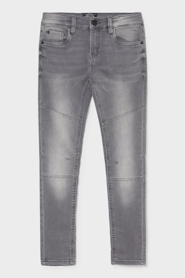 Children - Skinny Jeans - denim-gray