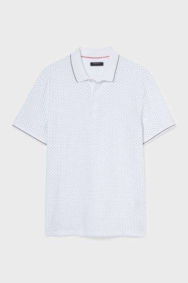 Men - Polo shirt - white