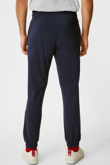 Uomo - Pantaloni sportivi - Flex - LYCRA® - blu scuro