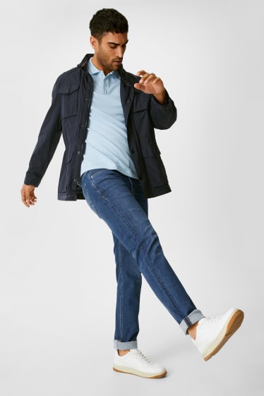 Men - Slim jeans - Flex - denim-blue